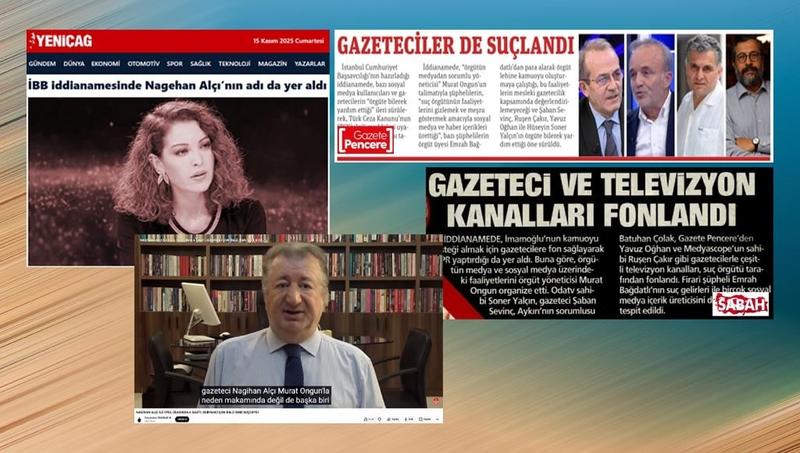 Gazetecilere hukuksuz suçlamalar ve Nagehan Alçı Gazetecilere hukuksuz suçlamalar ve Nagehan Alçı