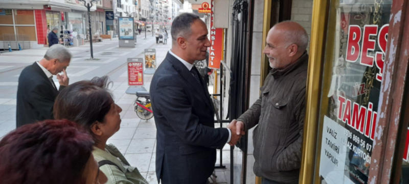 CHP Canik'te Esnafın Yanında