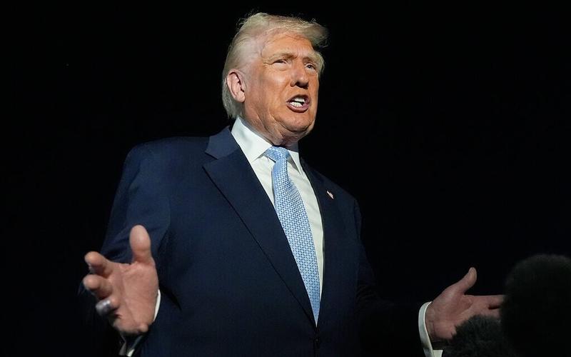 Trump defends Tucker Carlson after interview with antisemitic activist Nick Fuentes