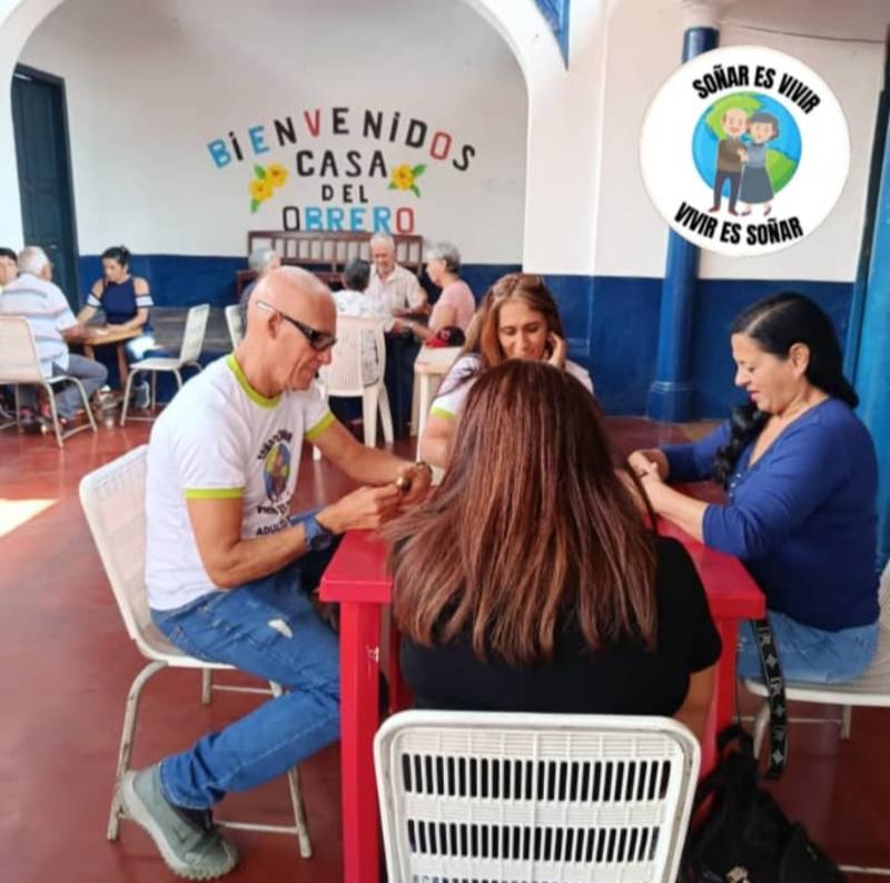 Asociación del adulto mayor de Boconó realizó actividad recreativa 