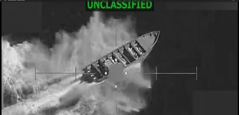 EE.UU. destruye otra lancha en el Pacífico en la que mueren otros tres presuntos «narcoterroristas»