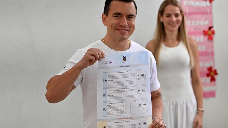 Derrota de Daniel Noboa muda rumos da disputa política no Equador