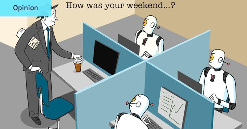 Afraid an AI robot is coming for your job? It might be here to help Afraid an AI robot is coming for your job? It might be here to help