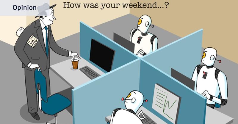 Afraid an AI robot is coming for your job? It might be here to help Afraid an AI robot is coming for your job? It might be here to help