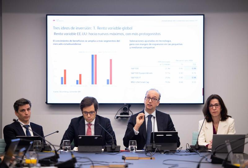 Santander AM prevé nuevos máximos en 2026 y apunta al IBEX 35 como favorito 