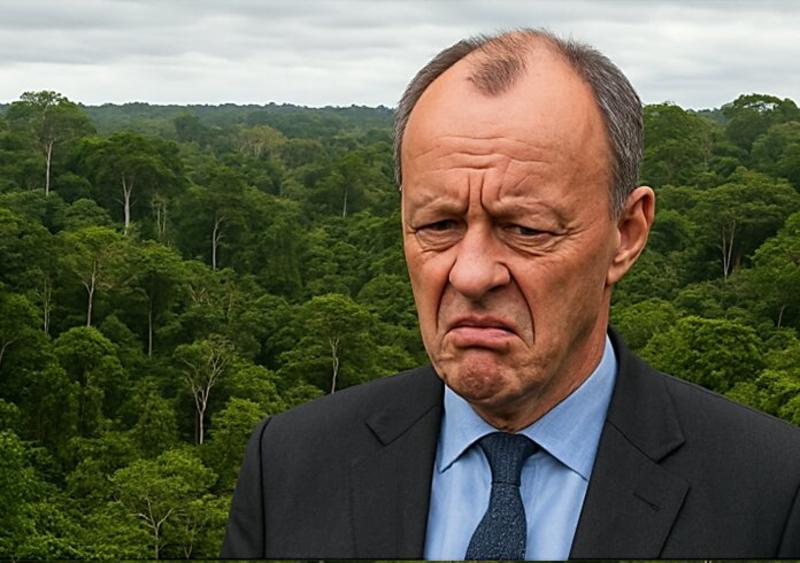 A justiça poética do cuspe europeu: o recado de Friedrich Merz