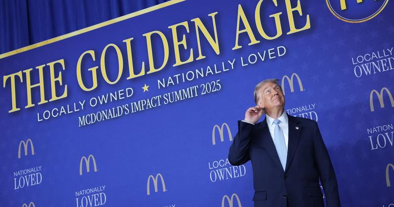 7 Stupid Moments From Trump’s McDonald’s Summit Speech