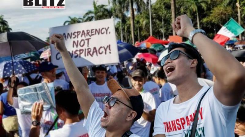 Manila erupts in mass protests as Filipinos demand justice over flood-control corruption scandal