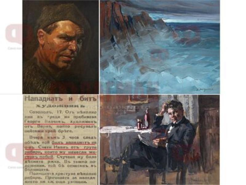 Най-прочутият български маринист пребит жестоко от созополски рибари, не му харесали картините