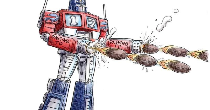 Adam Zyglis: Touchdown Machine