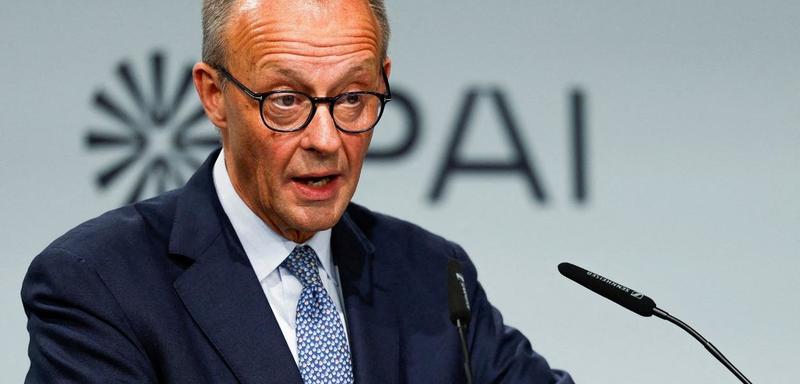 A problemática fala de Friedrich Merz