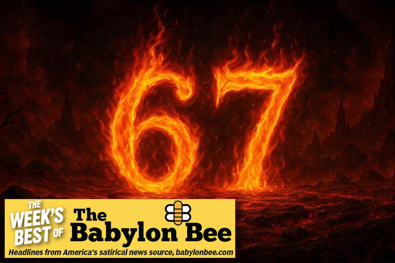 Best of the Babylon Bee: Scholars now believe number of the beast is actually ‘6-7’
