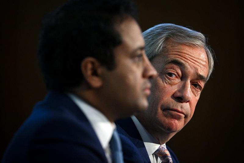 Far-right UK lawmaker Nigel Farage denies saying ‘Hitler was right’ as a schoolboy