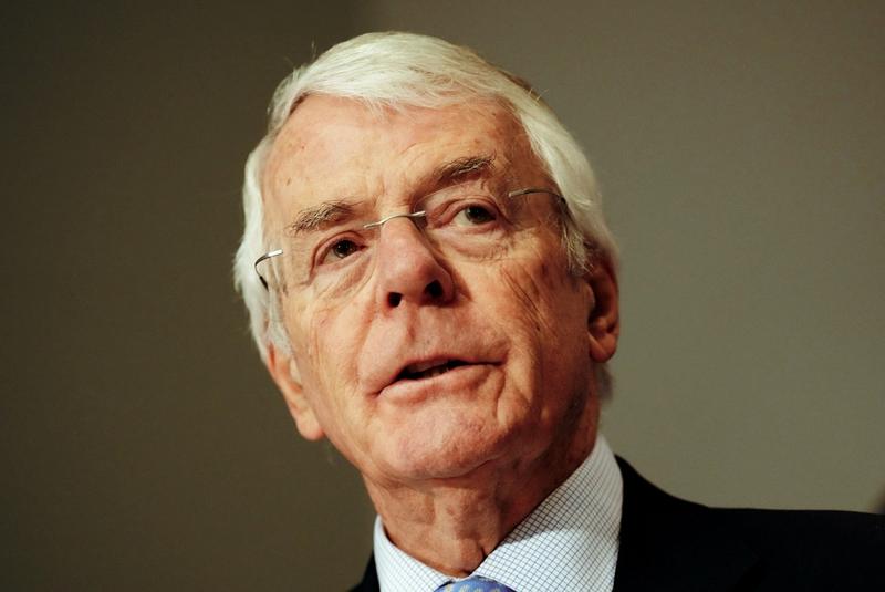 Unwanted intervention /					 													 						John Major is shouting at the void