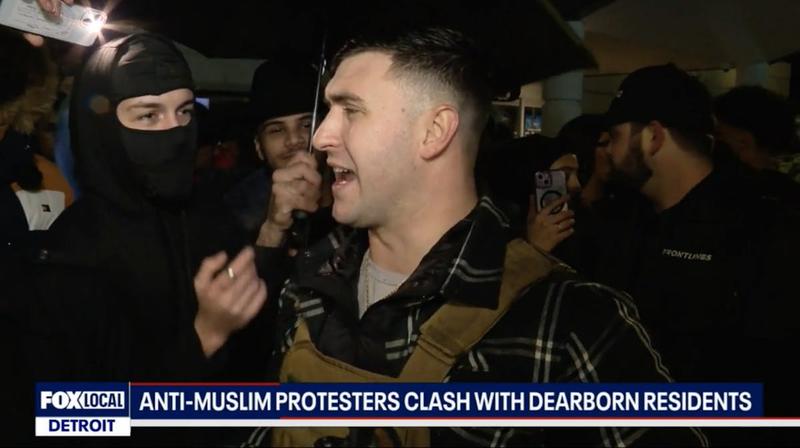 Pardoned Jan. 6 Rioter Punched in the Face During Racist March