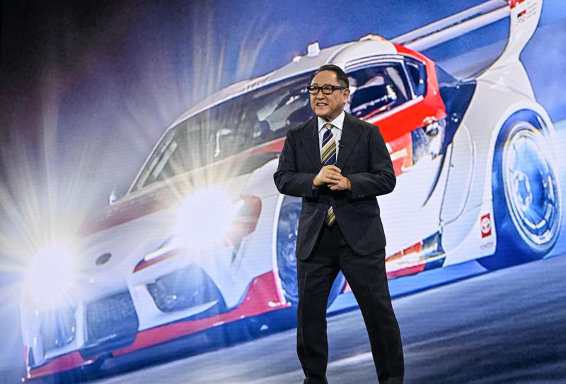 Toyota Chairman Akio Toyoda Unexpectedly Dons a MAGA Outfit Amid Tariff Tensions