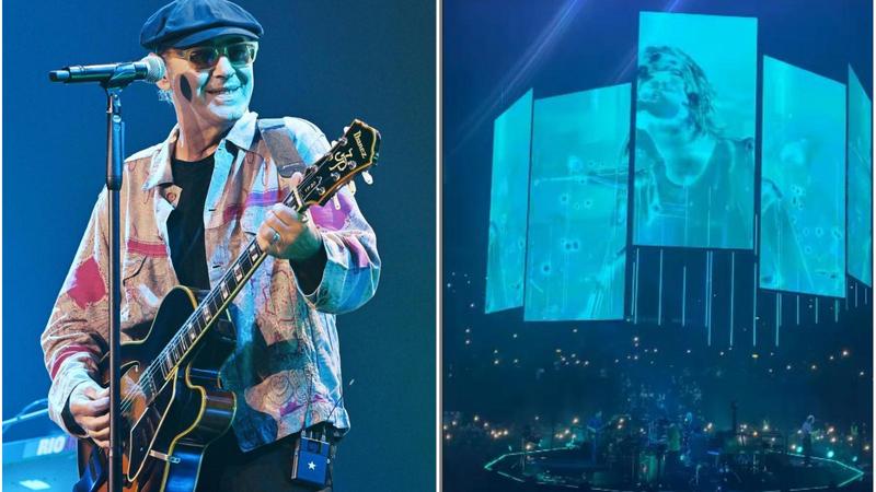 Anche Luca Carboni omaggia i Radiohead e immortala il concerto-evento a Bologna