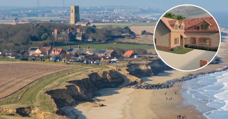 New homes planned for village at threat of disappearing into the sea