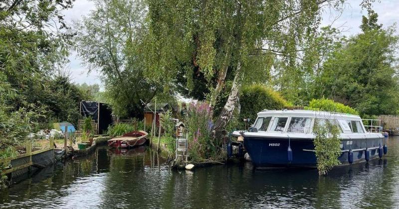 Secret island on city outskirts on the market