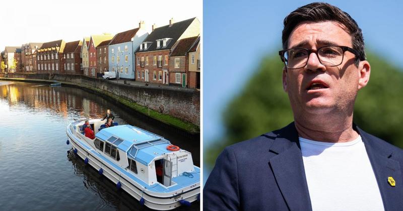 Bad luck Andy! Norwich MP RETRACTS offer to give up his seat for Manchester mayor