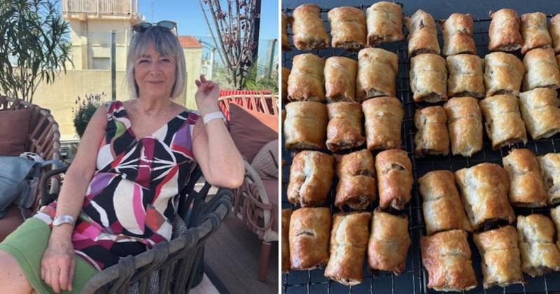 Defiant 'sausage roll lady' using rebel pastry skills for good cause