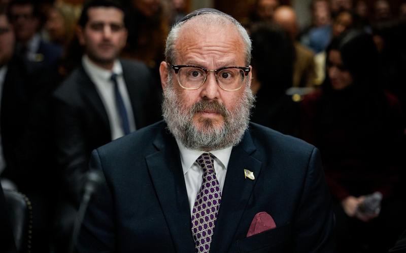 At Senate hearing, Trump’s pick for antisemitism envoy cites his own history with Jew hatred