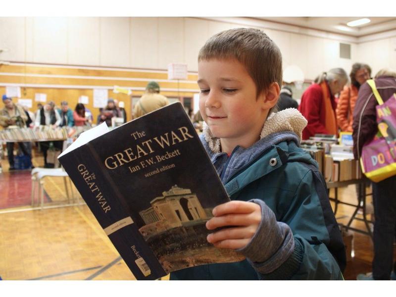 ANNE M. CROSSMAN: Book sale shows community values reading and writing