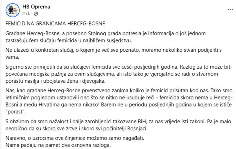 FEMICID, MITOVI I STATISTIKE: Što ako je lik s Facebooka – djelomično u pravu?