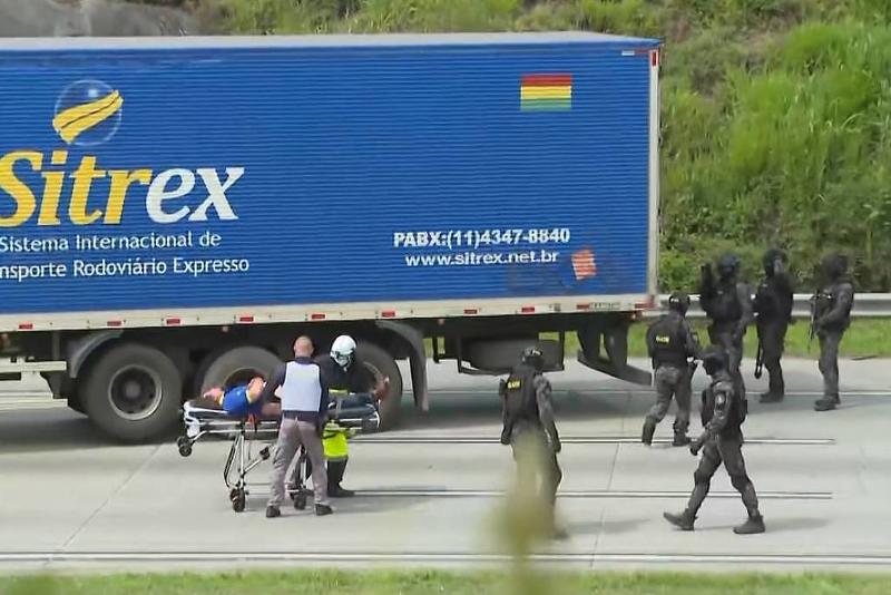 Motorista de caminhão que bloqueou Rodoanel é a nova grávida de Taubaté