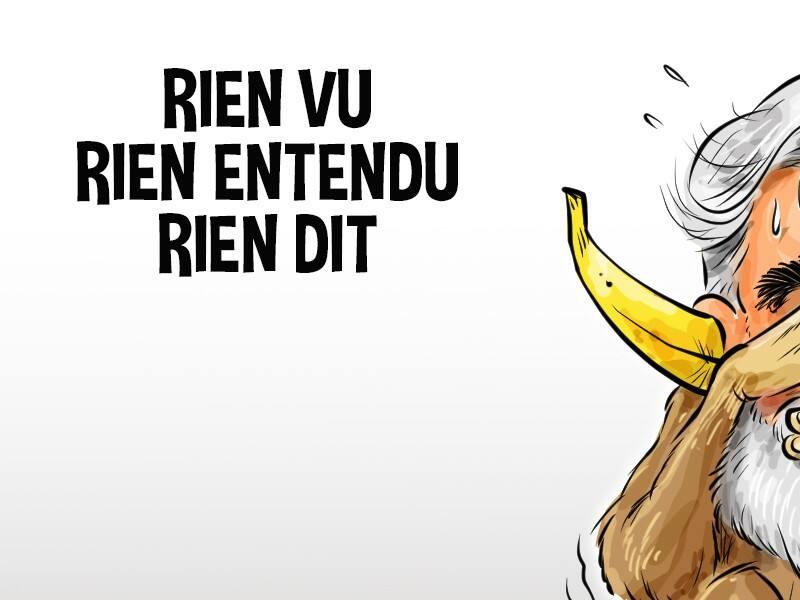 Rien vu, rien entendu, rien dit