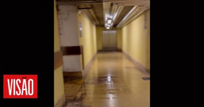 Quando a comunicação social transforma um corredor degradado numa obra de urgência