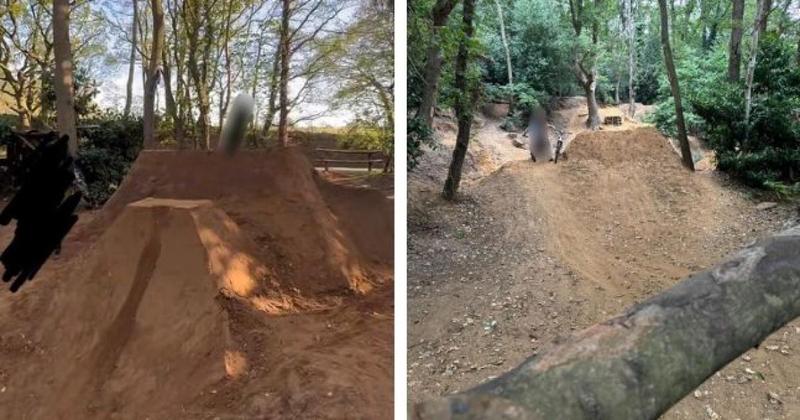 Teenagers 'devastated' as their 'spectacular' bike jump could be flattened by council