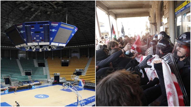 Arriva il Maccabi, Bologna blindata: 400 agenti schierati, idranti e alari. Zona rossa: tutti i divieti