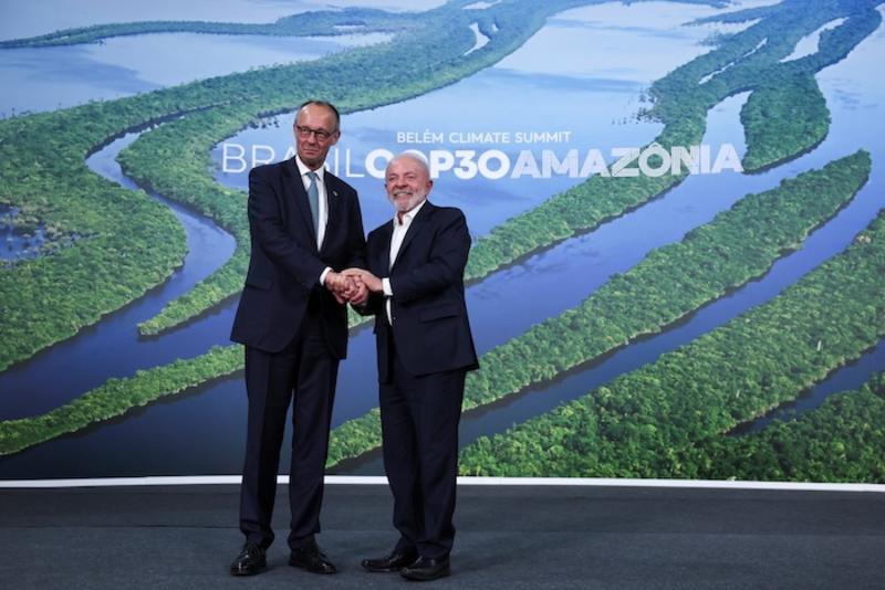 Wie Merz die Stadtbilddebatte nach Brasilien bringt