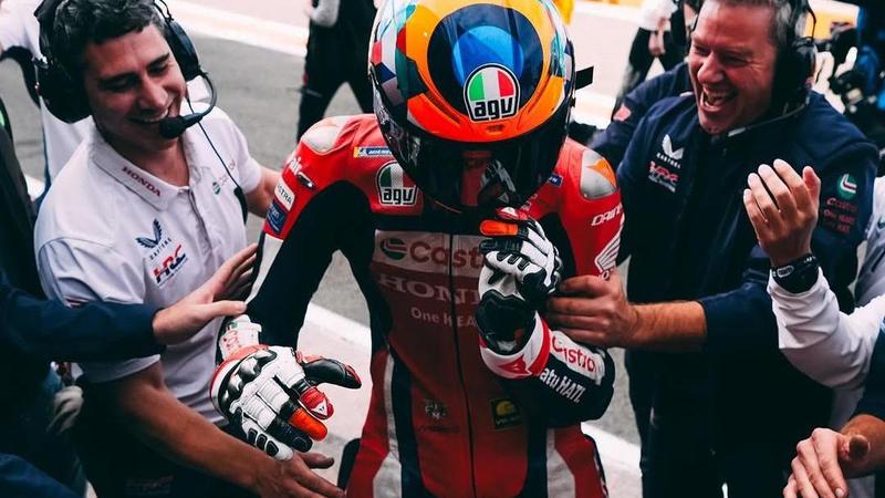 MotoGp, il bilancio del pilota pesarese dopo la gara di Valencia. Luca Marini: 