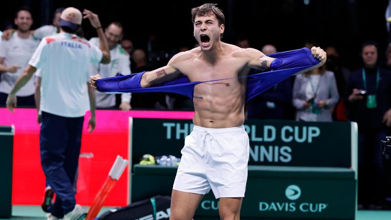 Italia-Belgio vale la finale: Berrettini avanti un set a zero con Collignon