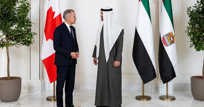 UAE pledges up to $50B for Canada during Carney's Abu Dhabi visit UAE pledges up to $50B for Canada during Carney's Abu Dhabi visit