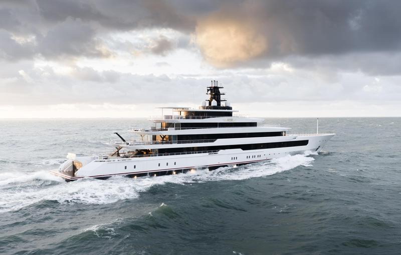 Goliath New 364-Foot Superyacht Delivered To Billionaire Owner