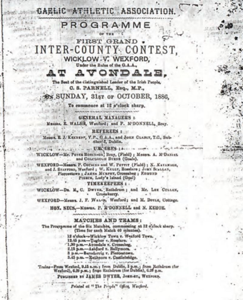 The match programme: A treasure trove of Gaelic games history dating back to 1913