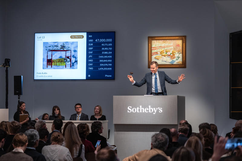 In Its Best Week Since 2021, Sotheby’s Hit $1.173B With a $54.7M Kahlo Finale In Its Best Week Since 2021, Sotheby’s Hit $1.173B With a $54.7M Kahlo Finale