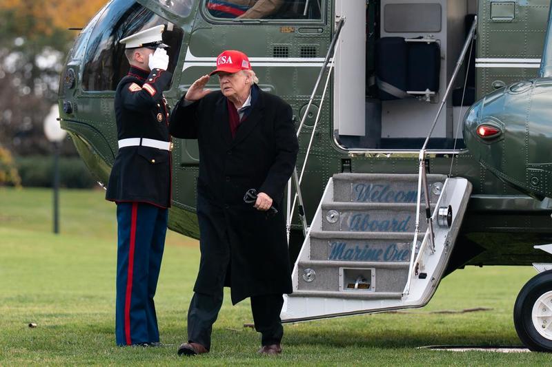 Trump ble hjemme. Det var like greit