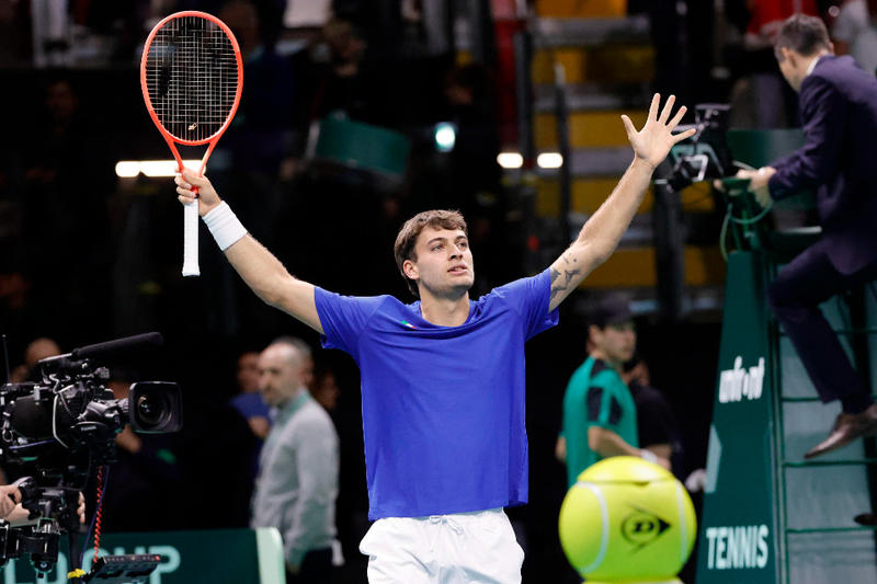 Il cuore azzurro della Davis conquista anche la tv