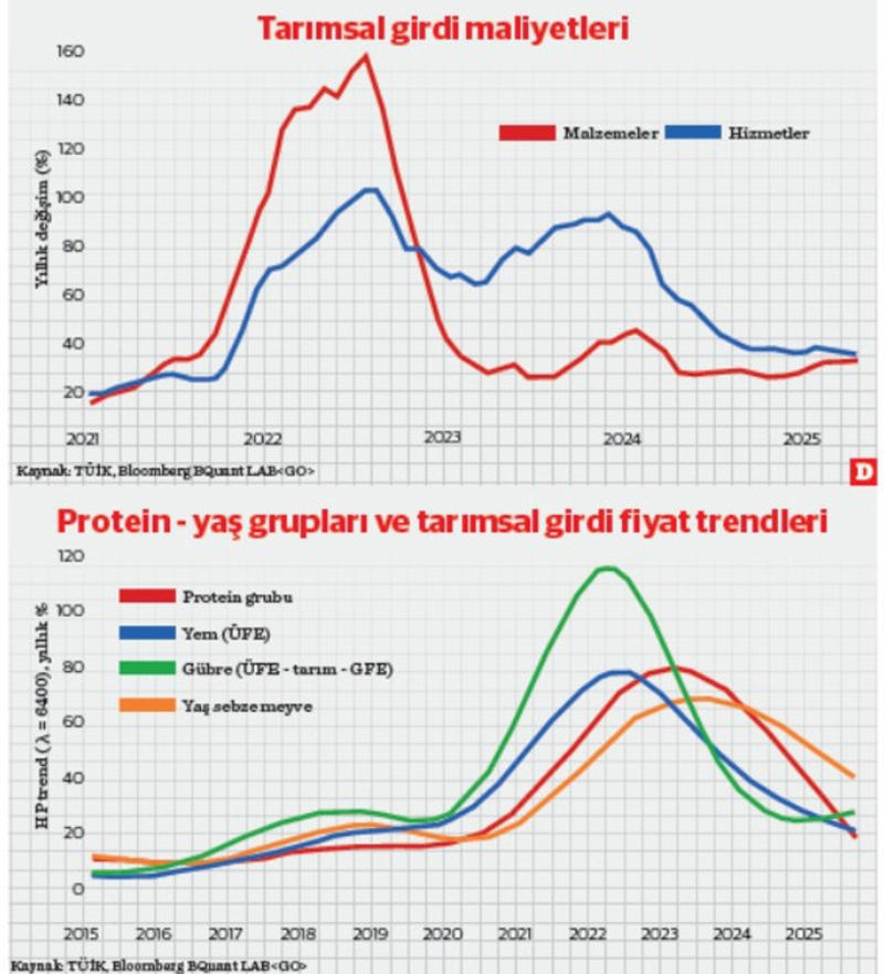 Radarın altından zirvelerin üzerinden: Gıda enflasyonunda arızi ve yapısal fiyat katmanları
