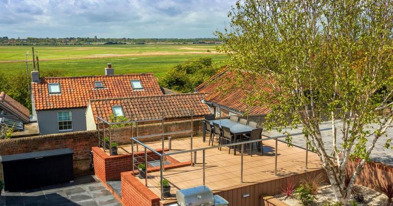 Seaside townhouse with elevated sweeping view on the market for £1.5m