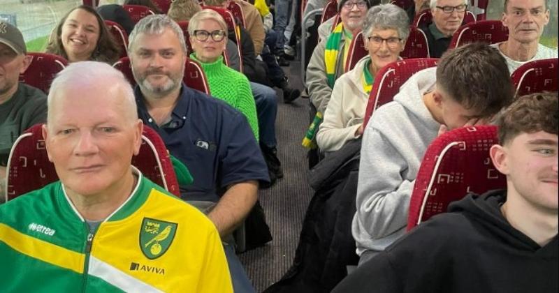 Norwich City fans rescue stranded commentators after car suffers puncture