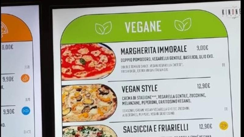 Grana «vegano» nel menù: sanzione da 4mila euro a una pizzeria di Bergamo Grana «vegano» nel menù: sanzione da 4mila euro a una pizzeria di Bergamo