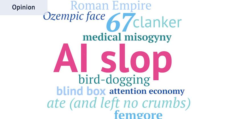 Slop of the pops? Macquarie Dictionary names its word of the year
