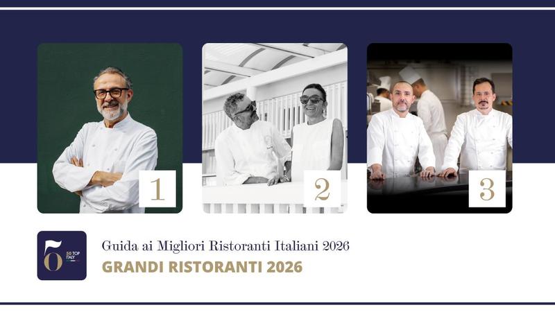 50 Top Italy 2026: l’Osteria Francescana si conferma miglior ristorante d’Italia