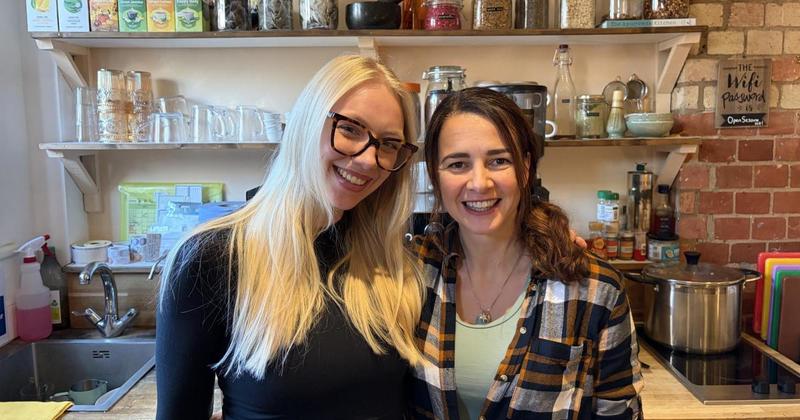 New city centre café enjoys busy first month at yoga studio