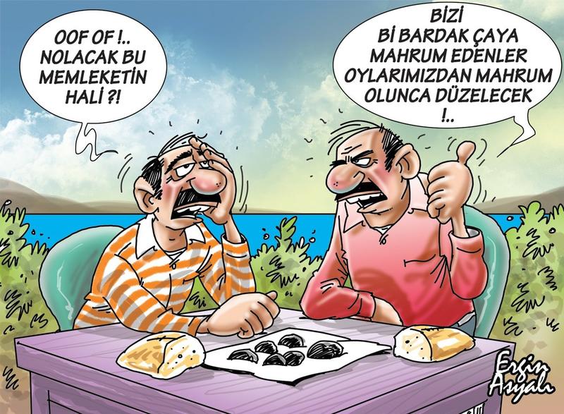 Tehlikeyi görmemek için kör olmak lâzım!